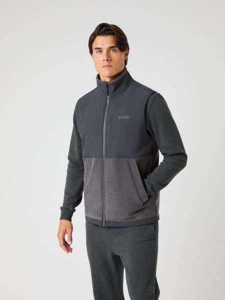 Borg Fleece Hybrid Vest