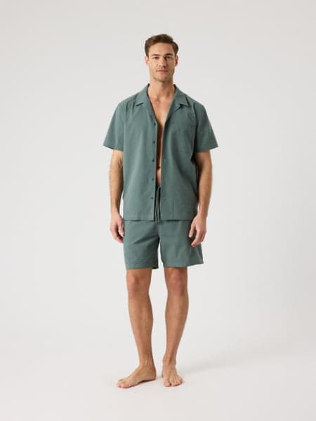 Borg Seersucker Resort Shirt