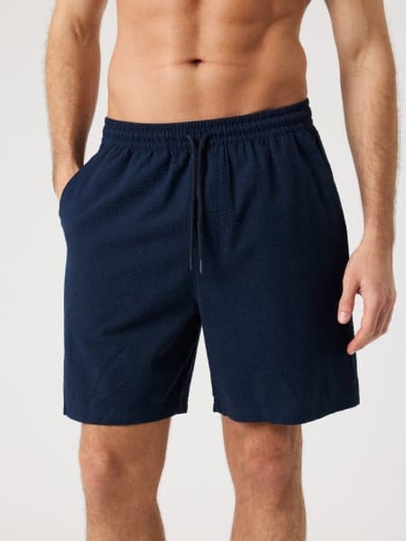 Borg Seersucker Resort Shorts