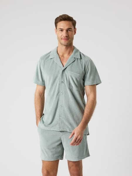 Borg Toweling Pool Shirt