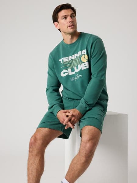 Borg Classic Print Sweatshirt