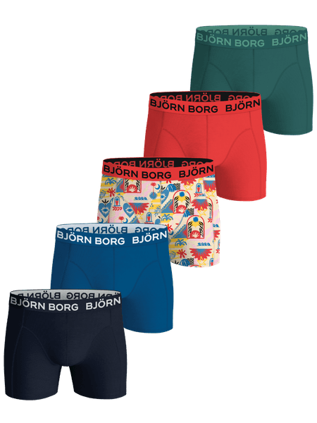 Cotton Stretch Boxers 5-pack