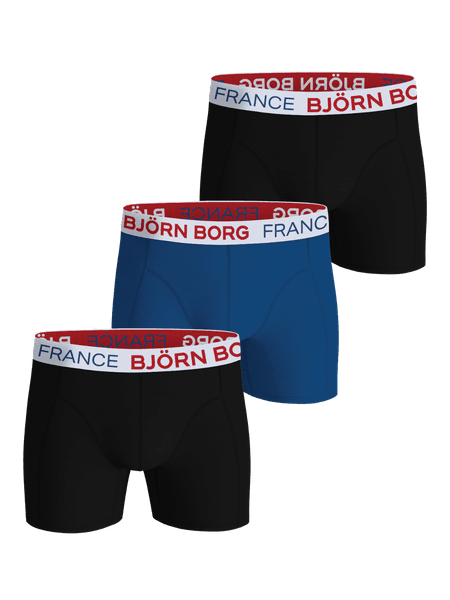 Cotton Stretch Boxers France 3-pack