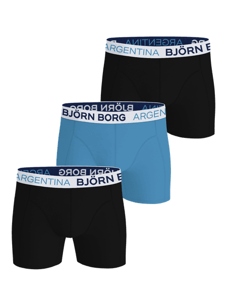 Cotton Stretch Boxers Argentina 3-pack