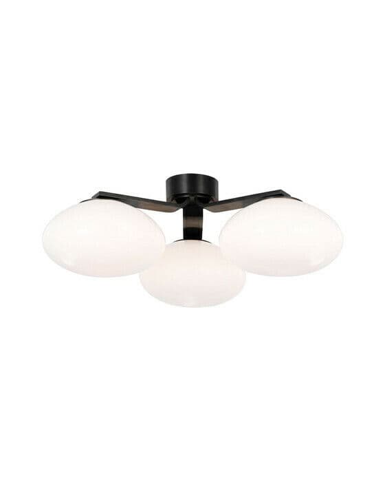 Marisol XL Triple Flush Mount Gun Metal