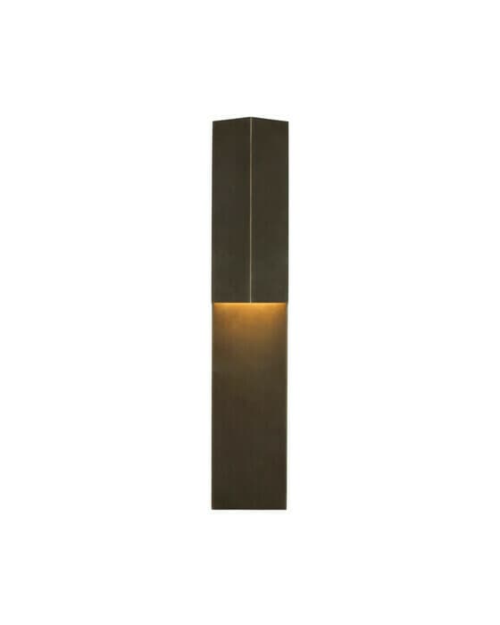 Rega 24" Folded Sconce Bronze