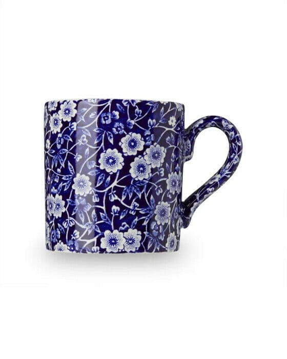 Blue Calico krus blå/hvit