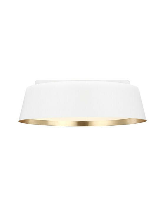 Asher Flush Mount Matte White