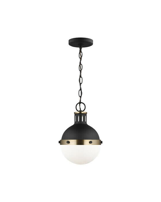 Hanks One Light Pendant Midnight Black