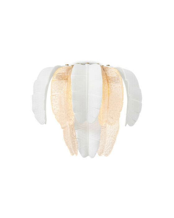Saint Lucia Wall Lamp Antique Brass