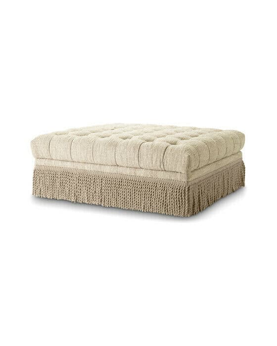 Dorantes Ottoman Bouclé Sonata Cream