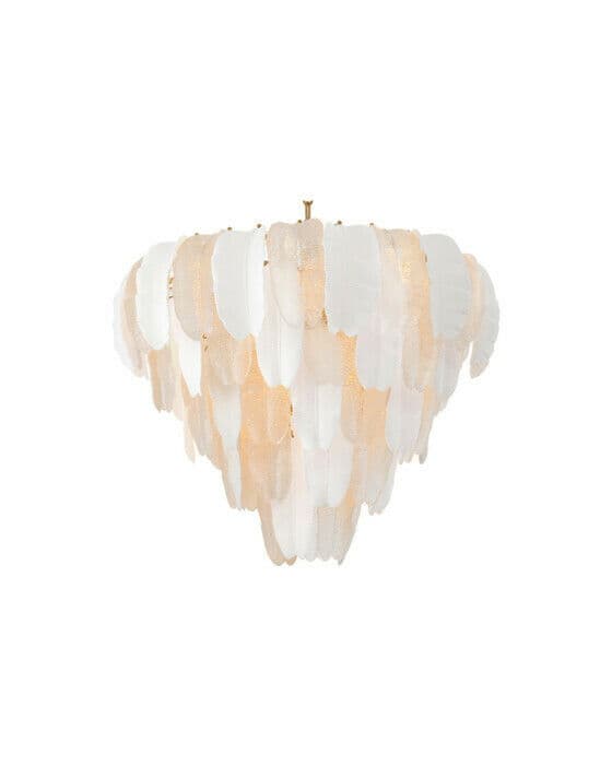 Saint Lucia Chandelier Antique Brass L