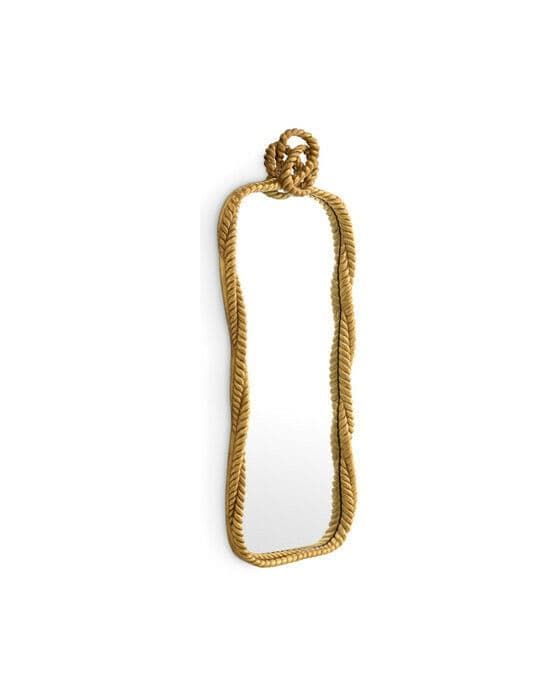 Vincenso Mirror Antique Gold L