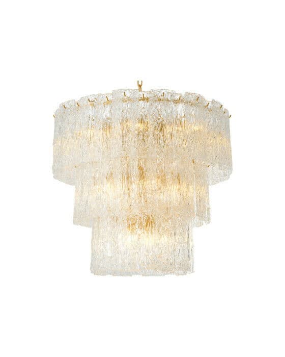 Almeria Chandelier Antique Brass