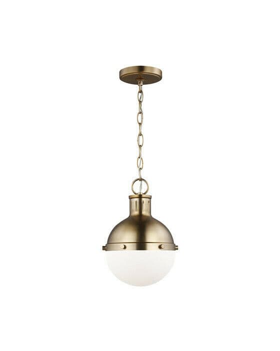 Hanks One Light Pendant Satin Brass