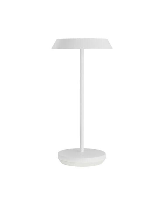 Tepa Accent Rechargeable Table Lamp Matte White