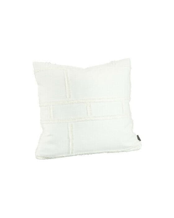 Abstract fringe putetrekk off-white OUTLET