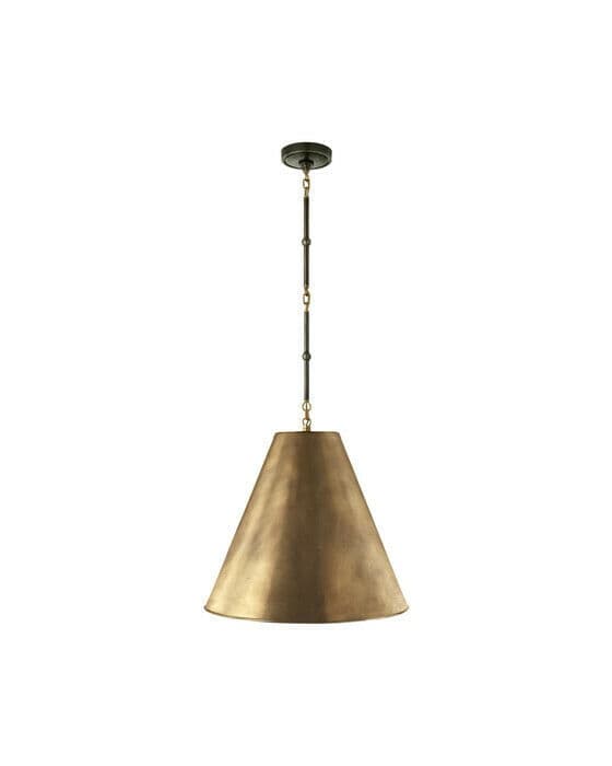 Goodman taklampe bronse & messing/messing M
