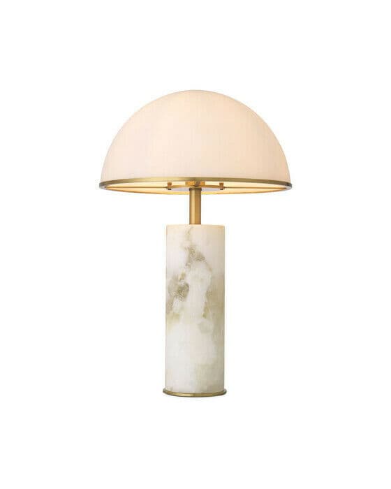 Vaneta bordlampe alabast