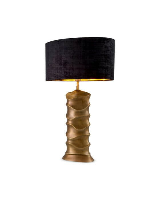 Rapho bordlampe vintage brass