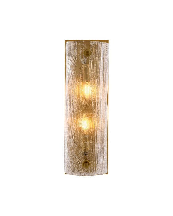 Lagos vegglampe antique brass