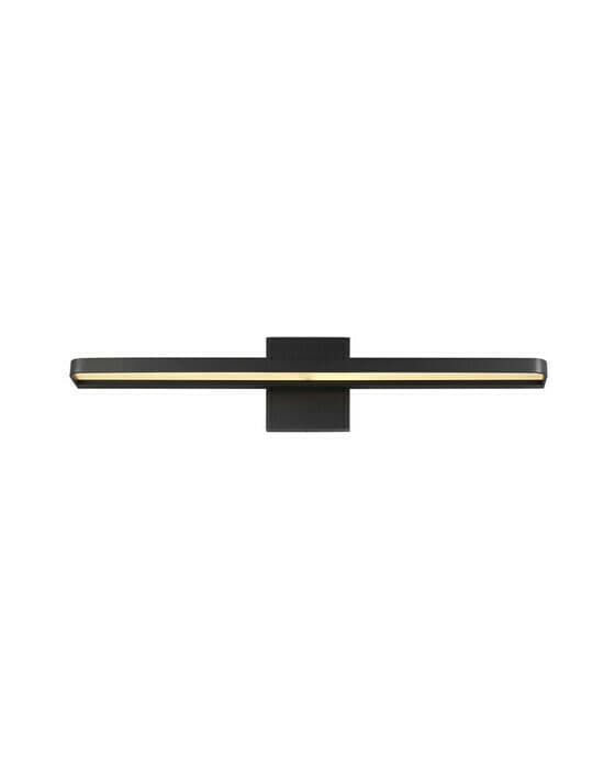 Banda 24 Bath Sconce Matte Black