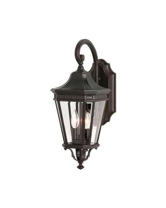 Cotswold Lane Small Lantern Grecian Bronze