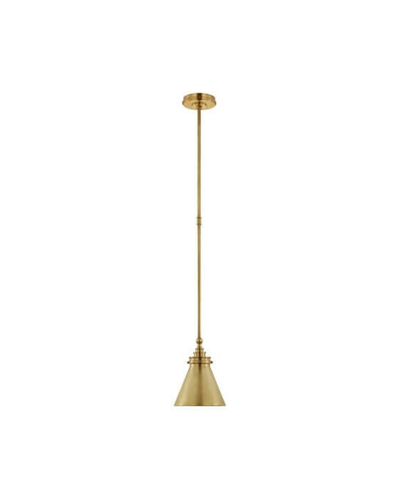 Parkington 9" Pendant Brass