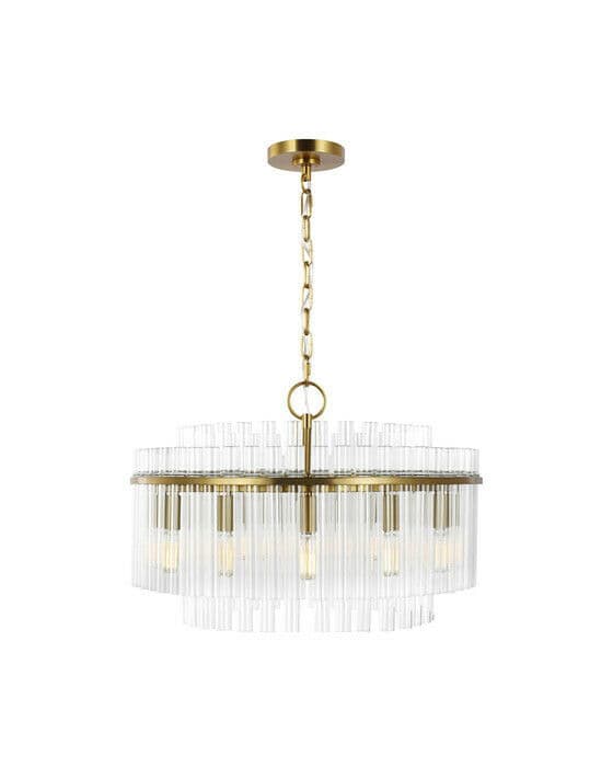 Beckett Chandelier Brass M