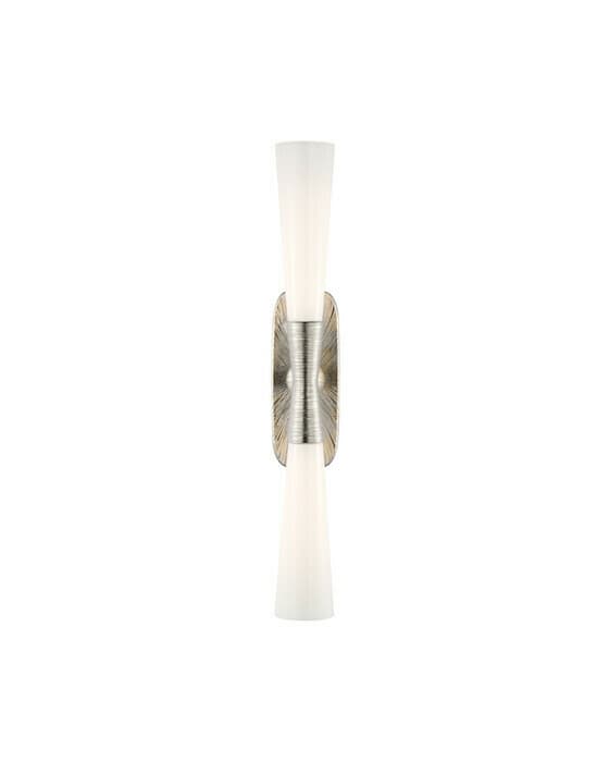 Utopia 32" Double Bath Sconce Polished Nickel