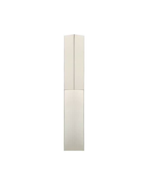 Rega 30" Folded Sconce Nickel