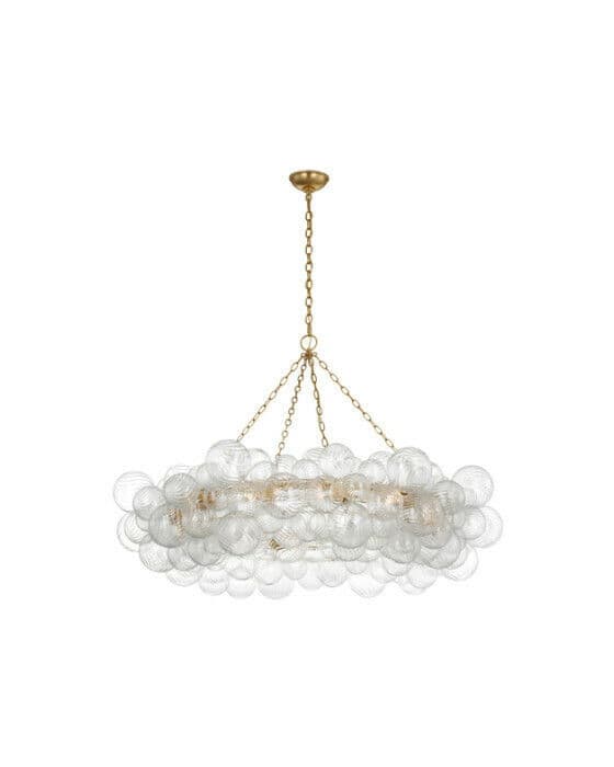 Talia 54" Ring Chandelier Gild