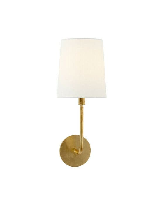 Go Lightly Sconce Gilded/Linen