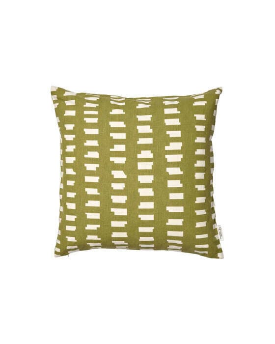 Ikat Block putetrekk grønn OUTLET