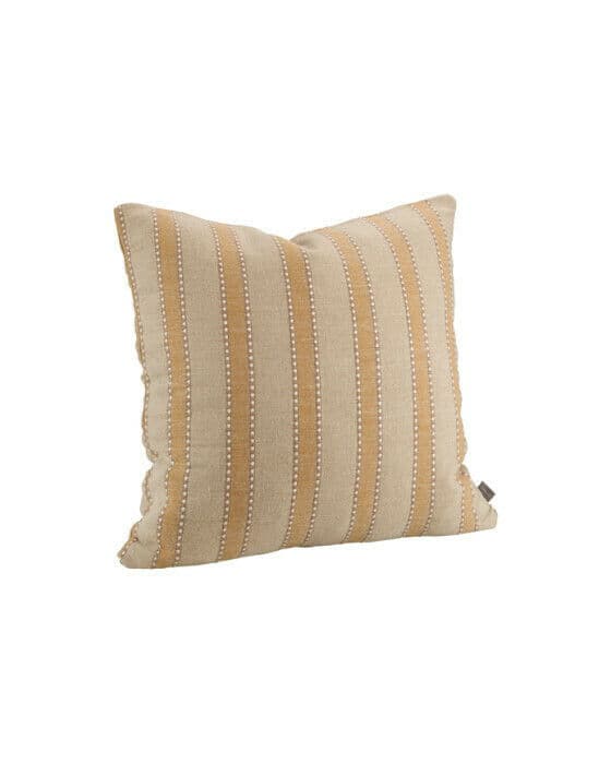 Oman putetrekk linen/saffron 60x60