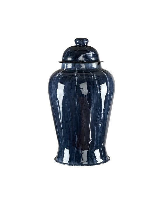 Belmont urne indigo