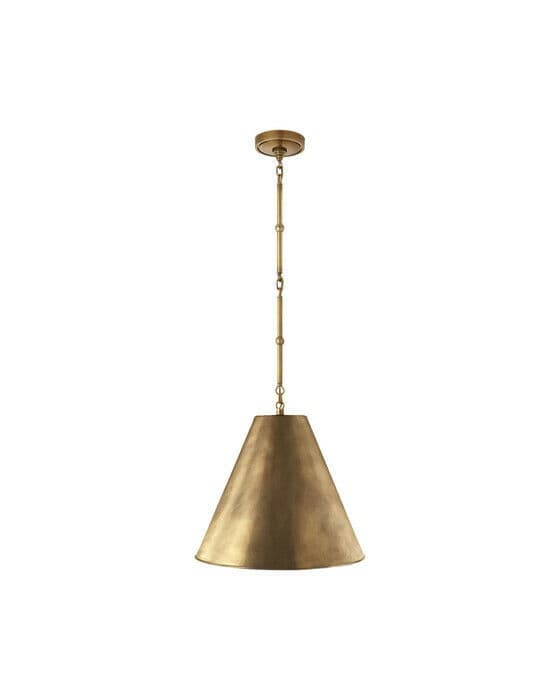 Goodman taklampe messing S