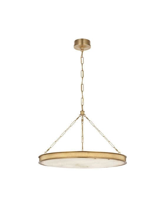 Matthew 30" Chandelier Brass