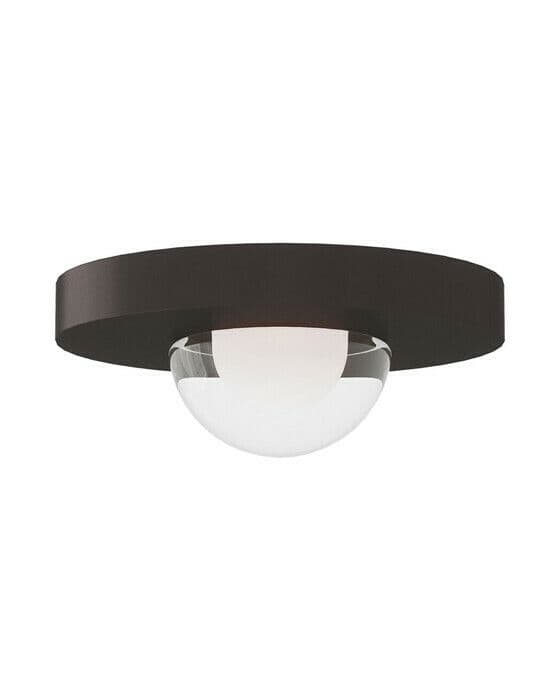 Ebell Mini Flush Mount Dark Bronze