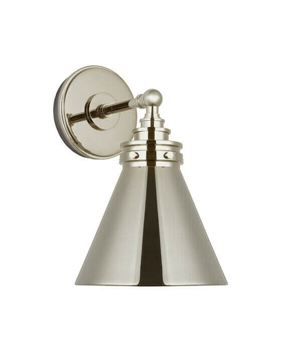 Parkington Small Single Wall Light Nickel