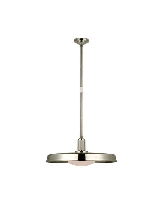 Ruhlmann 24" Factory Pendant Polished Nickel