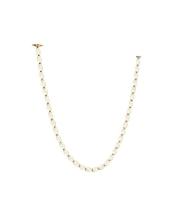 Collier Alabaster 108 Chandelier Antique Brass 3000K