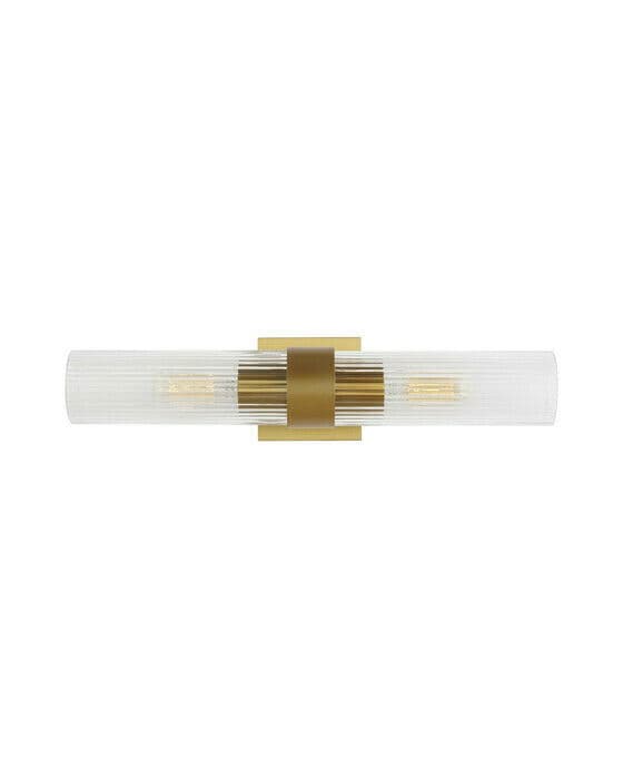 Geneva Linear Sconce Brass