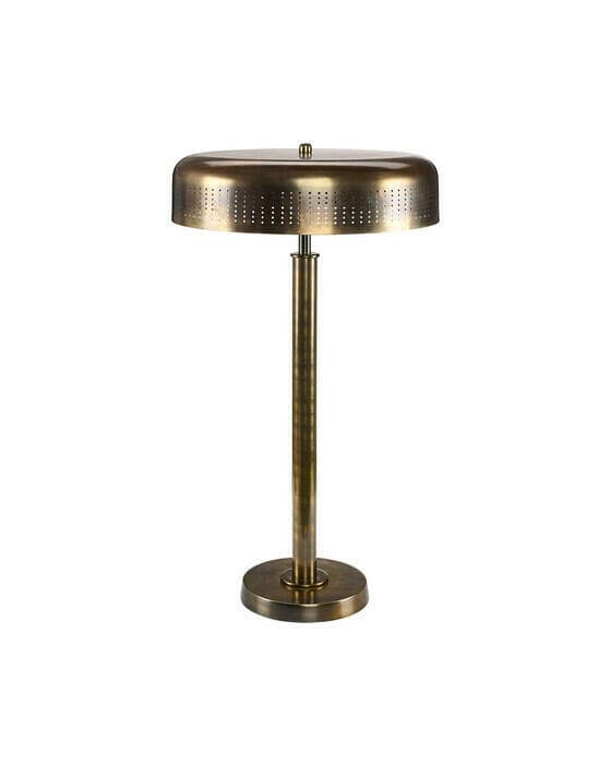Armando bordlampe antikk messing OUTLET