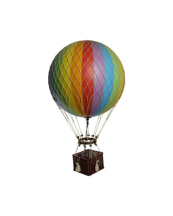 Jules Verne luftballong LED regnbue