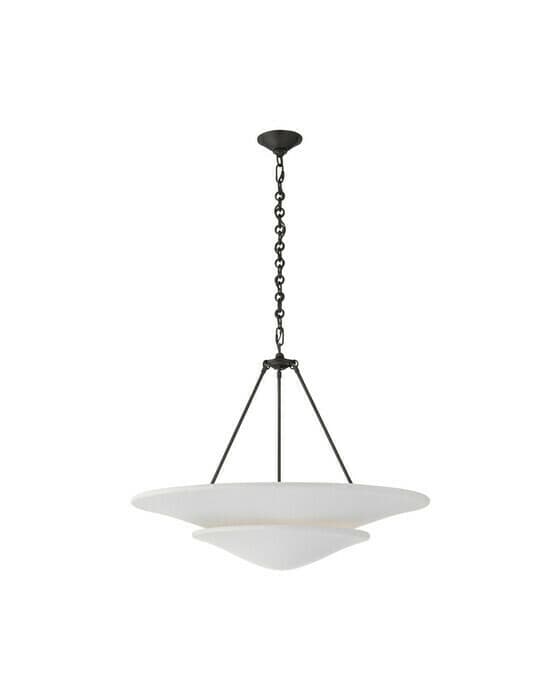 Mollino lysekrone bronse