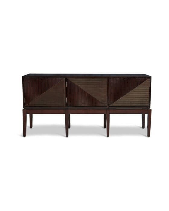 Art Deco sideboard dark brown