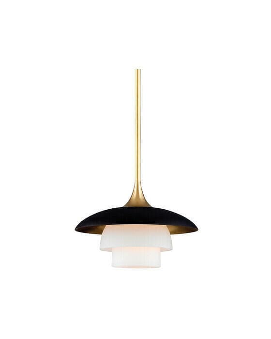 Barron taklampe antikk messing