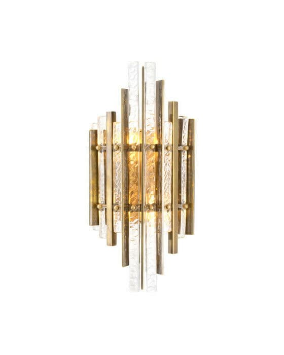 Leonora Wall Lamp Vintage Brass