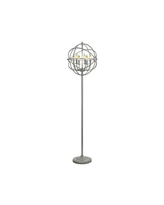 Rome gulvlampe natural iron